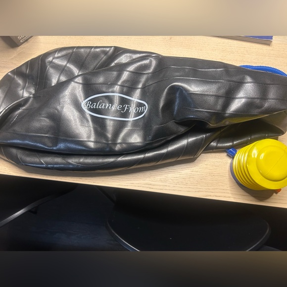 Black Exercise Ball - Picture 3 of 3